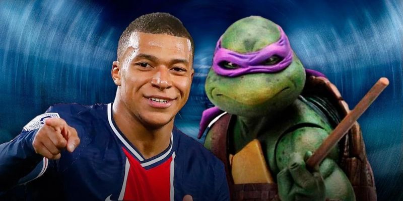 Cầu thủ Mbappe Ninja Rùa - Nguồn gốc của biệt danh